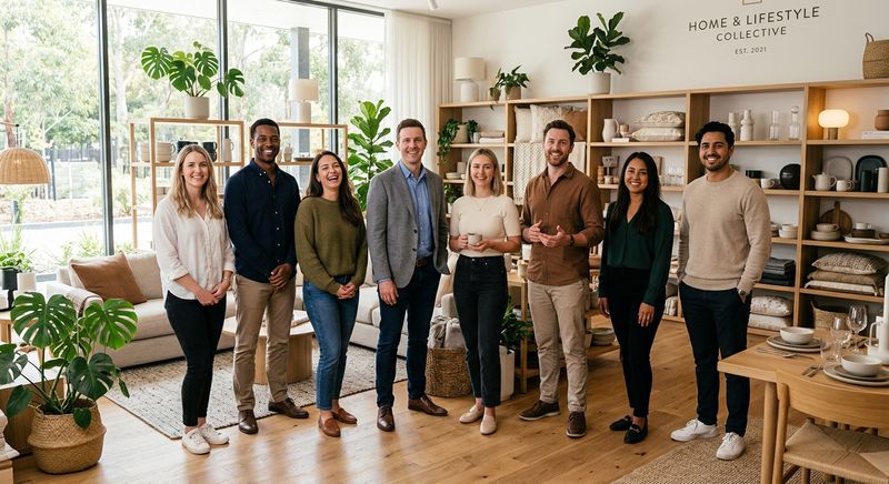 VASAGLE furniture collection displayed in a warm living room setting